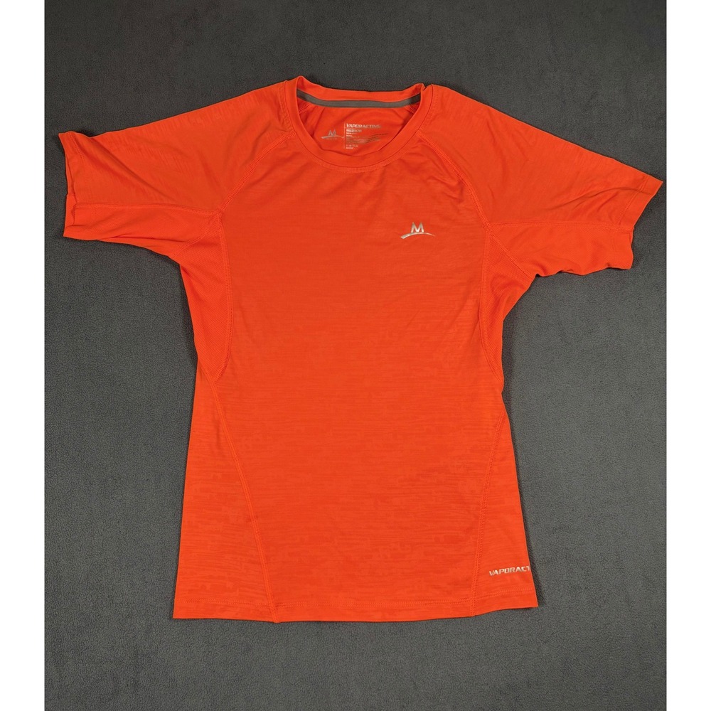 Mission VaporActive Athletic Shirt Mens‎ Medium Orange Short Sleeve Performance